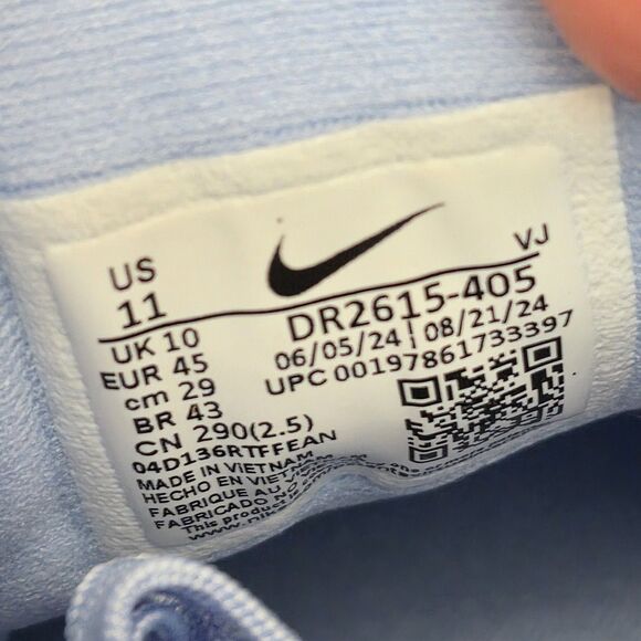 Nike ZoomX Invincible Run Flyknit 3 Aluminun Glacier Blue DR2615-405 Men's 11 - Picture 7 of 7